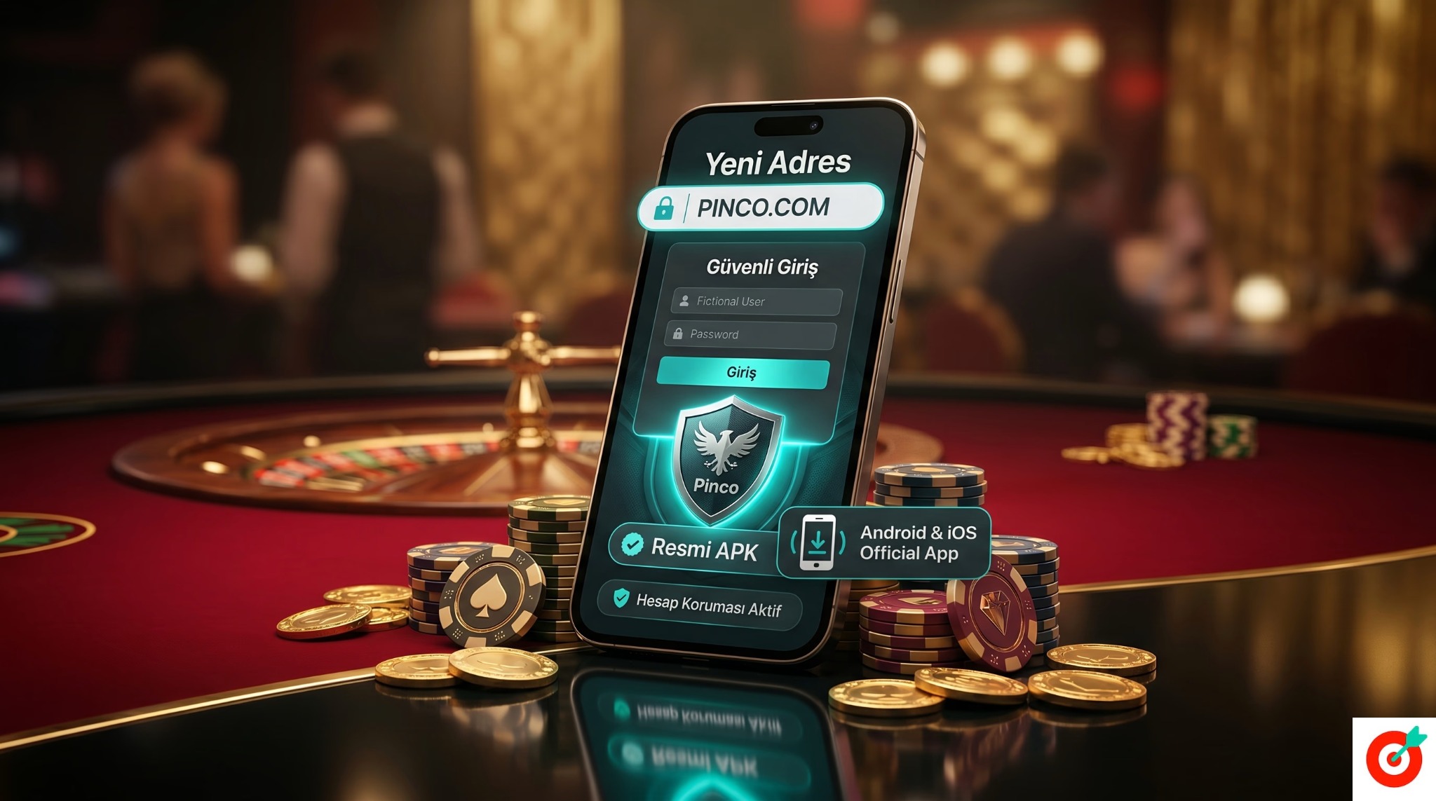 Pinco mobil sürümünde casino, canlı bahis ve ödeme ekranları